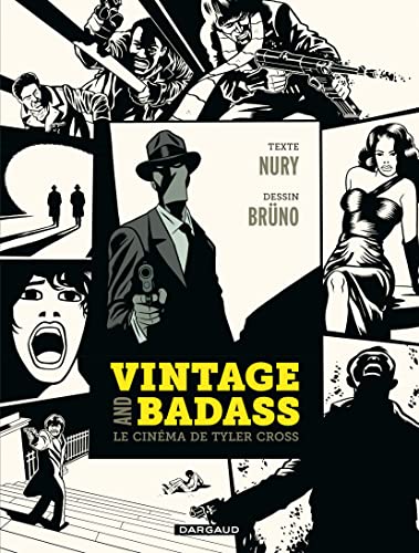 jaquette livre Vintage And Badass - Le Cinéma De Tyler Cross