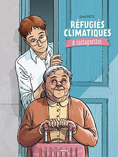 jaquette livre Réfugiés Climatiques & Castagnettes Tome 1
