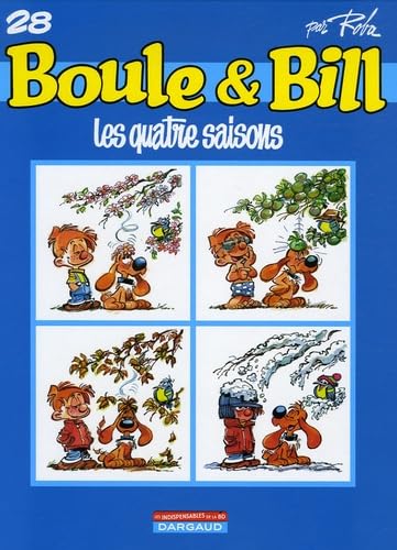 jaquette livre Boule Et Bill Tome 28 - Les Quatre Saisons