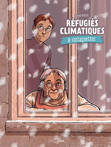 jaquette livre Réfugiés Climatiques & Castagnettes Tome 2