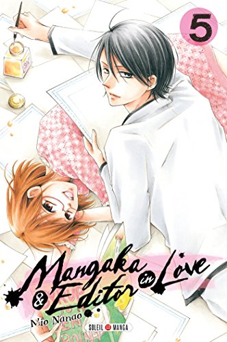 jaquette livre Mangaka et editor in love - Tome 5