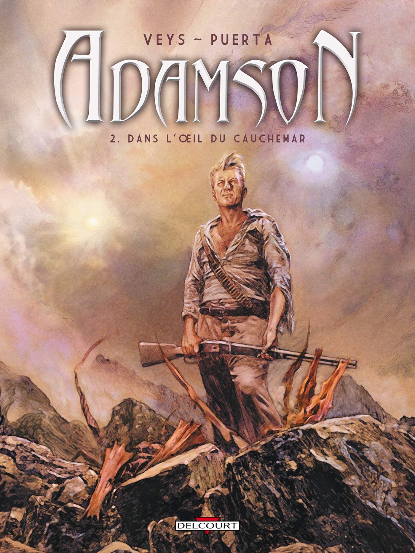 jaquette livre Adamson, Tome 2 : Dans l'oeil du cauchemar