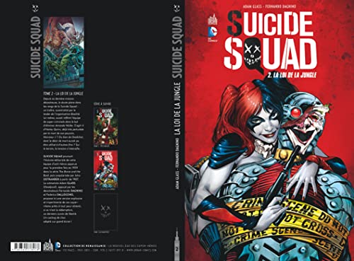 jaquette livre Suicide Squad Tome 2 - La Loi De La Jungle