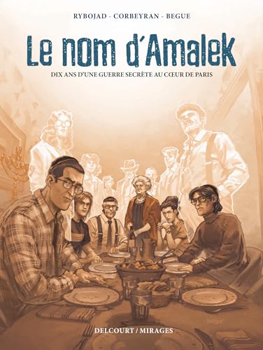 jaquette livre Le Nom D'amalek - Dix Ans D'une Guerre Secrète Au Coeur De Paris