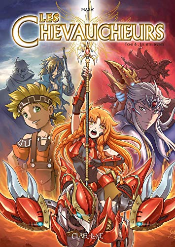 jaquette livre Les Chevaucheurs Tome 6 - Les Bêtes Divines