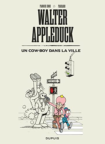 jaquette livre Walter Appleduck Tome 2 - Un Cow-Boy Dans La Ville
