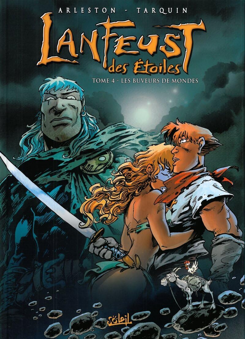 jaquette livre Lanfeust des Etoiles, Tome 4 : Les Buveurs de Mondes : (Sale temps pour les mouches)