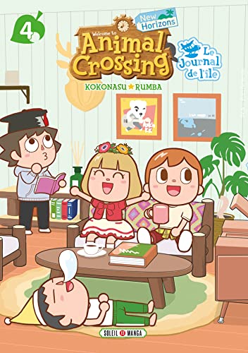jaquette livre Animal Crossing - New Horizons - Le journal de l'île - Tome 4