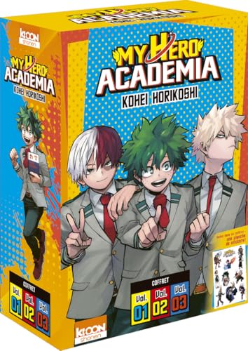 jaquette livre My Hero Academia - Coffret Starter (2024)