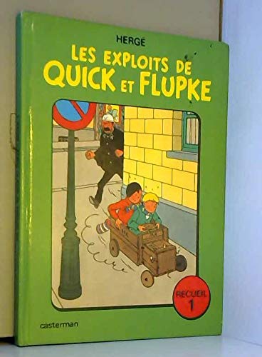 jaquette livre Les Exploits De Quick Et Flupke