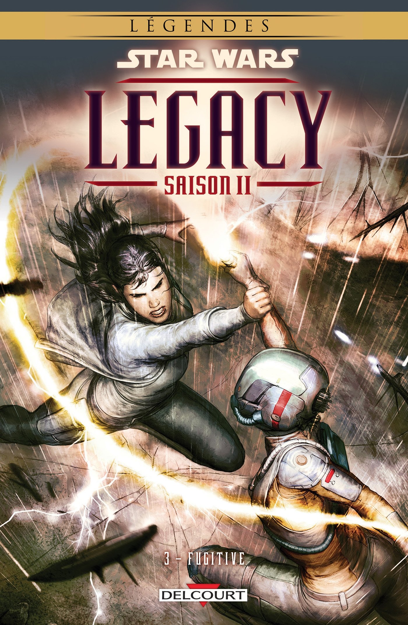 jaquette livre Star Wars Legacy saison II T03 Fugitive
