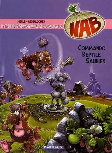 jaquette livre Nab Tome 5 - Commando Reptile Saurien