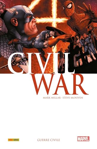 jaquette livre Civil War Tome 1 - Guerre Civile