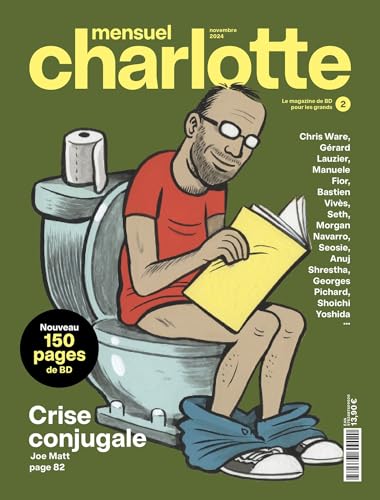 jaquette livre Charlotte Mensuel N°2 - Superman A La Tête Dans Le Cul