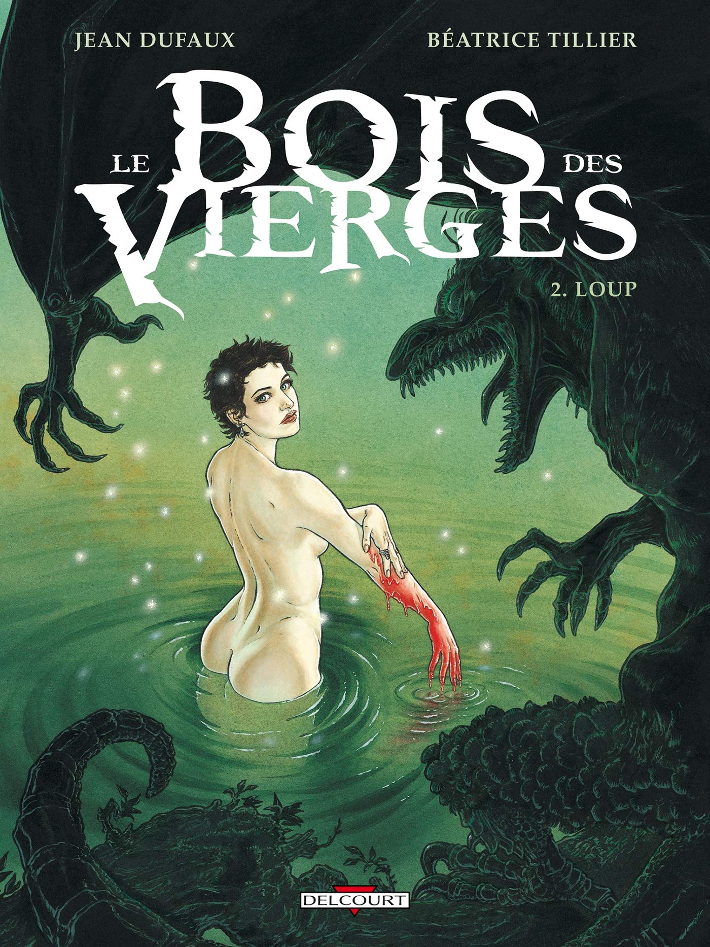 jaquette livre Bois des vierges T02: Loup