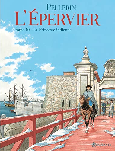 jaquette livre L'epervier Tome 10 - La Princesse Indienne