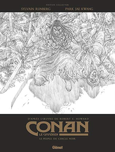 jaquette livre Conan Le Cimmérien Tome 8 - Le Peuple Du Cercle Noir
