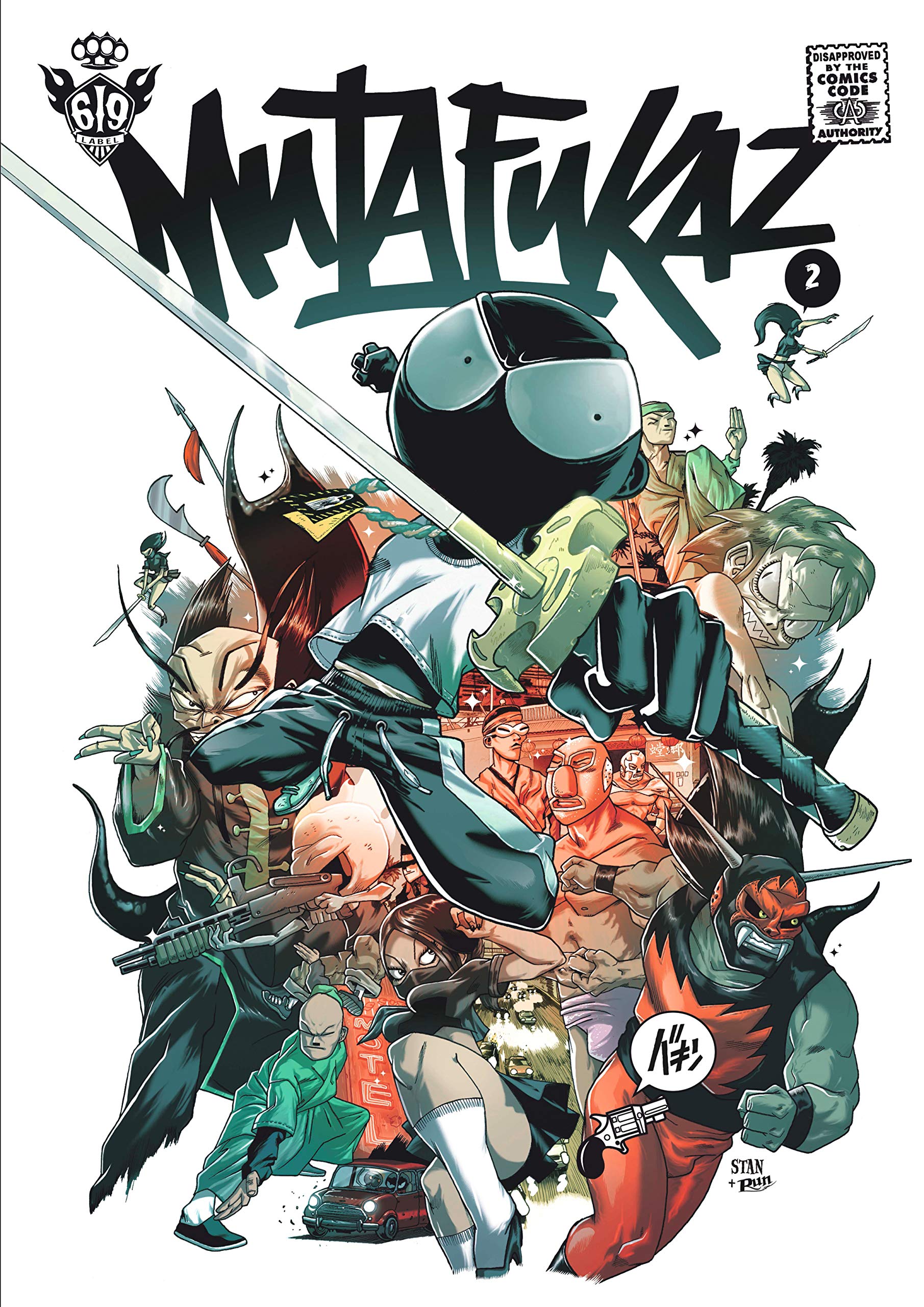 jaquette livre Mutafukaz T 2 : Troublants Trous Noir