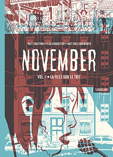 jaquette livre November Tome 1 - La Fille Sur Le Toit