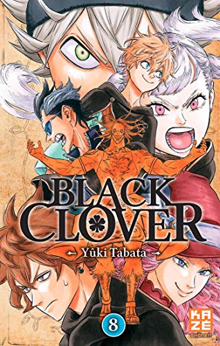 jaquette livre Black Clover - Tome 8