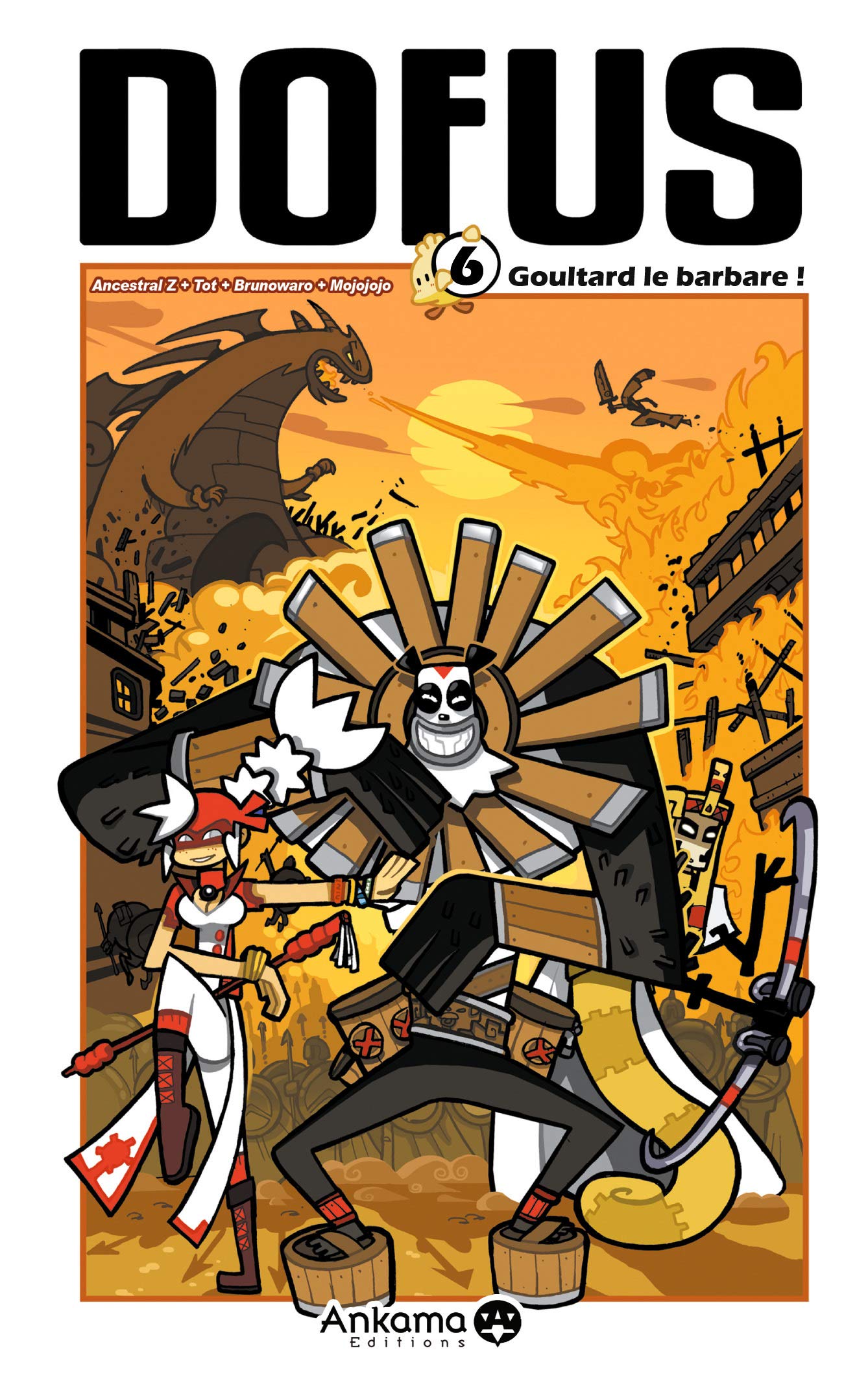 jaquette livre Dofus T 6 : Goultard le Barbare