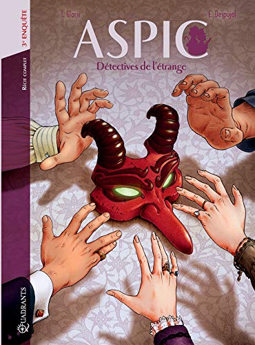 jaquette livre Aspic, Détectives De L'étrange 3e Enquête - Wodunnit À L'opéra - Rhapsodie Fantomatique