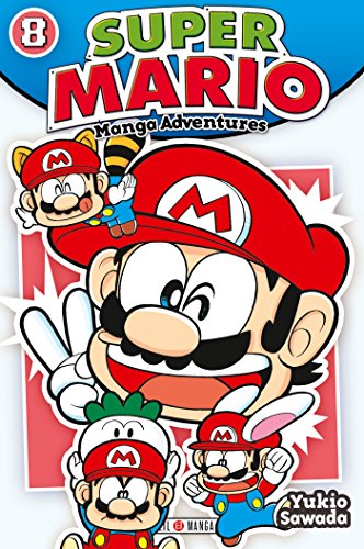 jaquette livre Super Mario - Manga adventures - Tome 8