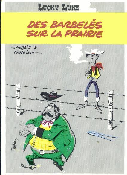 jaquette livre Lucky Luke - Des Barbeles Sur La Prairie