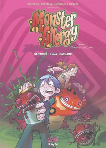 jaquette livre Monster Allergy Tome 7 - Monstres En Boîte