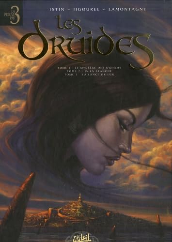 jaquette livre Les Druides - Tome 1, Le Mystère Des Oghams - Tome 2, Is La Blanche - Tome 3, La Lance De Lug
