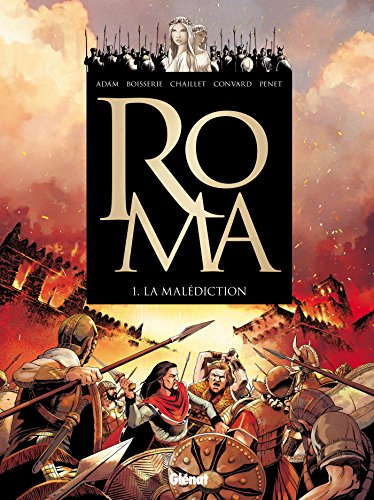 jaquette livre Roma Tome 1 - La Malédiction