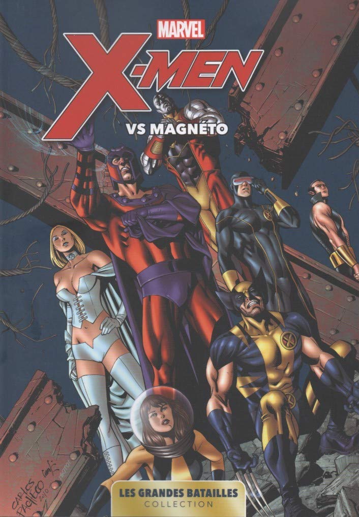 jaquette livre Marvel: Les Grandes Batailles 04 - X-Men Vs Magneto