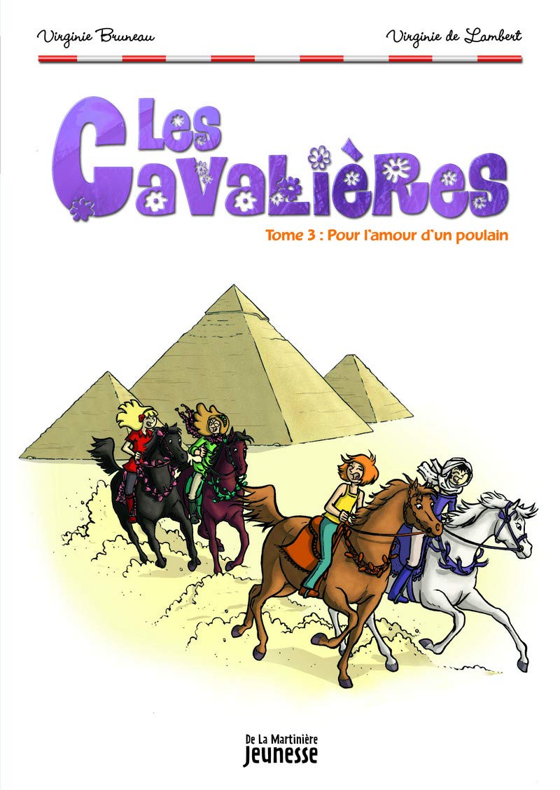 jaquette livre Les Cavalières, Tome 3 : Pour l'amour d'un poulain