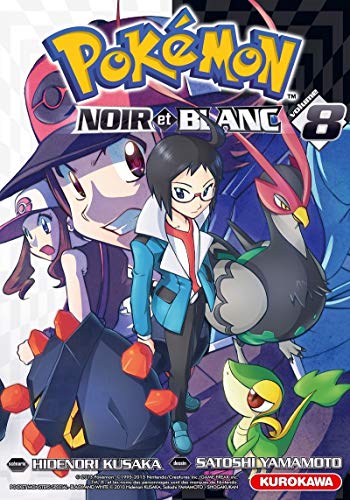 jaquette livre Pokémon - La Grande Aventure - Noir et Blanc - Tome 8
