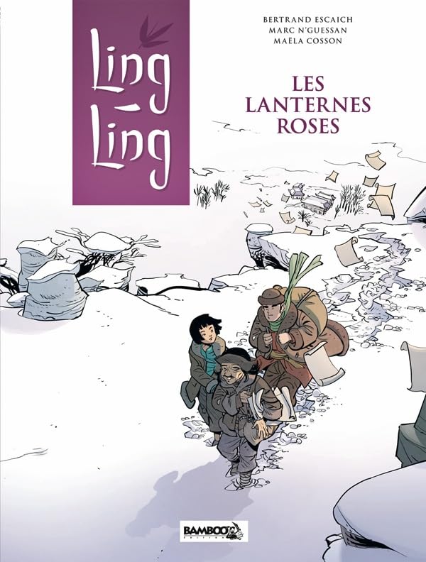 jaquette livre Ling Ling Tome 2 - Les Lanternes Roses