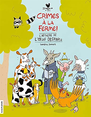 jaquette livre Crimes À La Ferme ! - L'affaire De L'oeuf Disparu