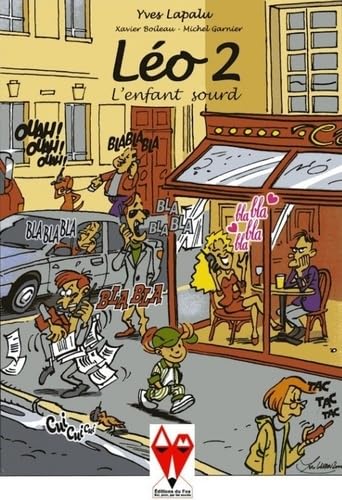 jaquette livre Léo, L'enfant Sourd Tome 2