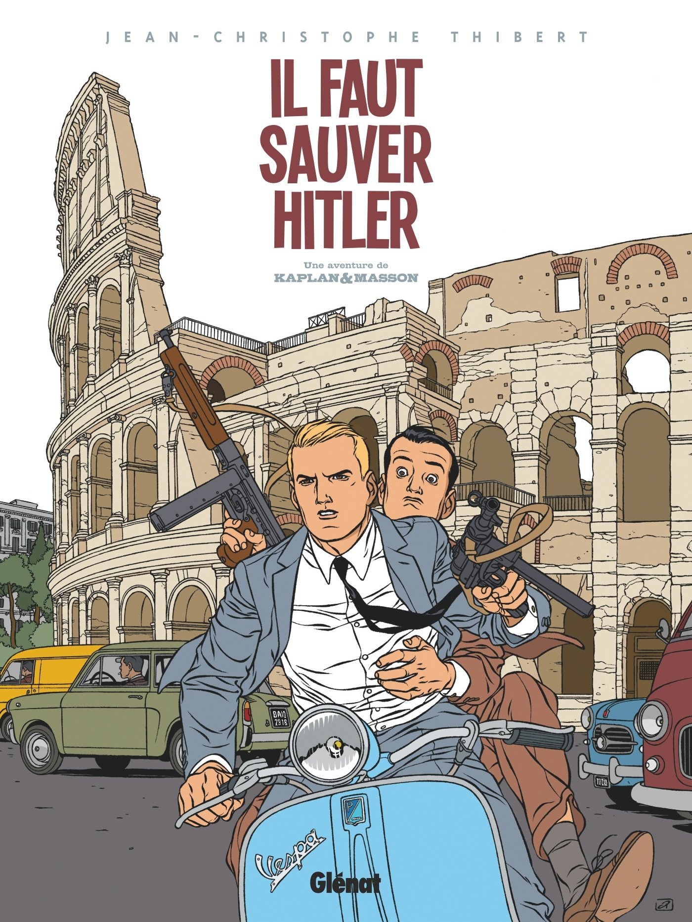 jaquette livre Kaplan et Masson - Tome 02: Il faut sauver Hitler !