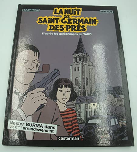 jaquette livre Nestor Burma - La Nuit De Saint-Germain-Des-Prés