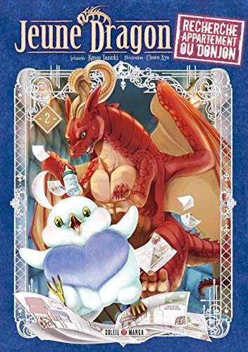 jaquette livre Jeune dragon recherche appartement ou donjon - Tome 2