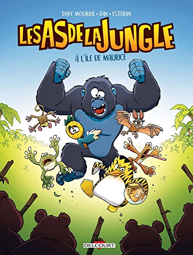 jaquette livre Les As De La Jungle - A L'île De Maurice