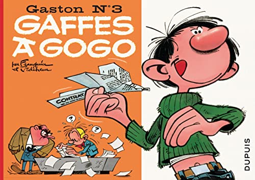 jaquette livre Gaston Tome 3 - Gaffes À Gogo
