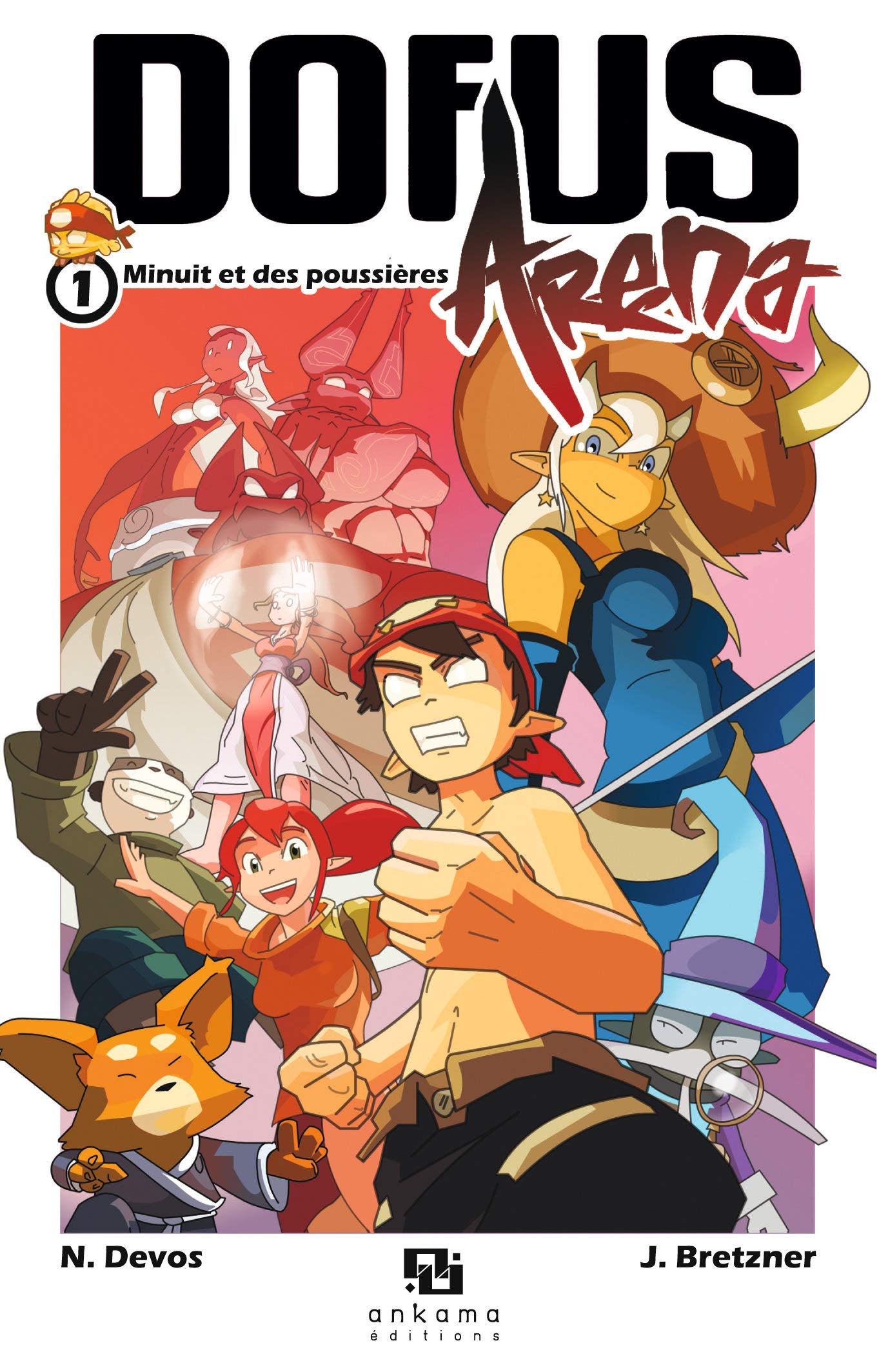 jaquette livre Dofus Arena Vol.1