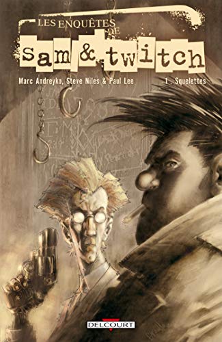 jaquette livre Les Enquêtes De Sam & Twitch Tome 1 - Squelettes