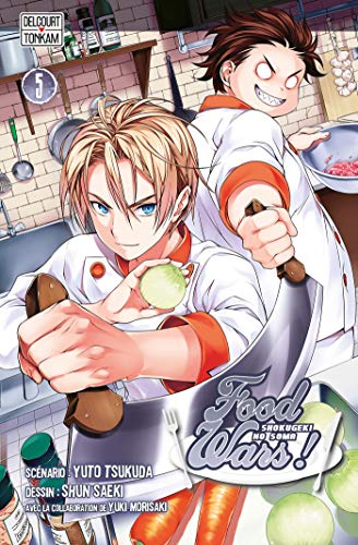 jaquette livre Food wars - Tome 5 : Le chef étincelant