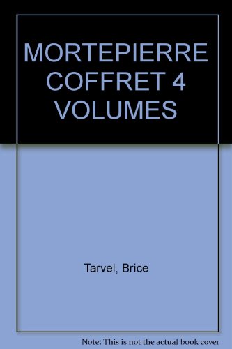 jaquette livre Mortepierre Coffret 4 Volumes