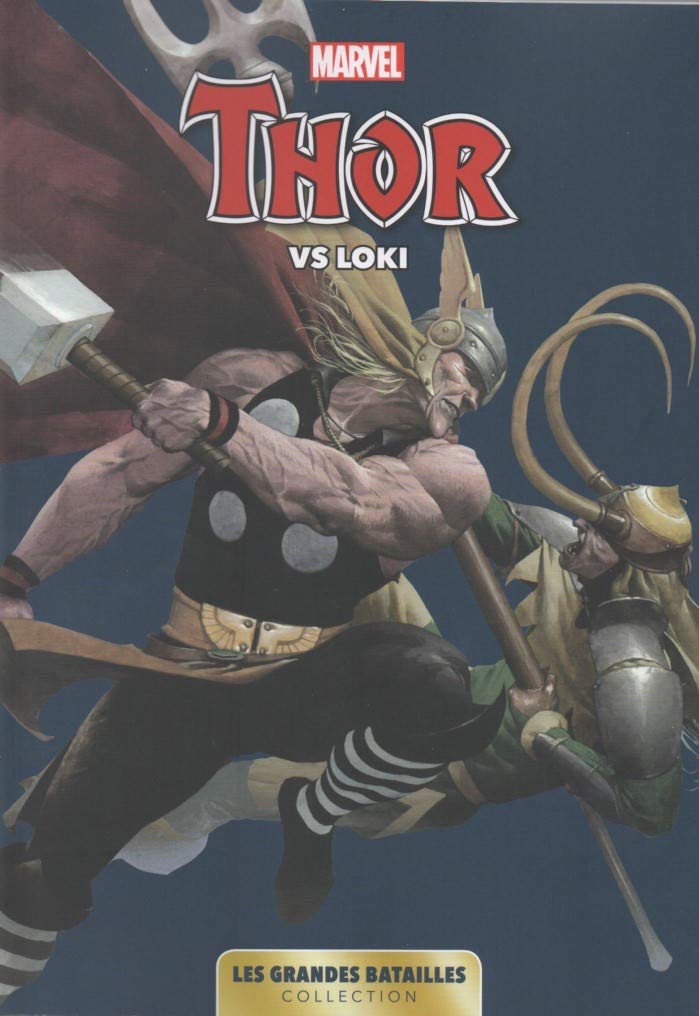 jaquette livre Marvel: Les Grandes Batailles  08 - Thor Vs Loki