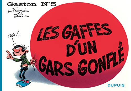 jaquette livre Gaston Tome 5 - Les Gaffes D'un Gars Gonflé