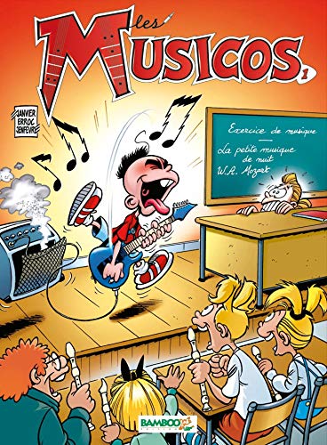 jaquette livre Les Musicos Tome 1