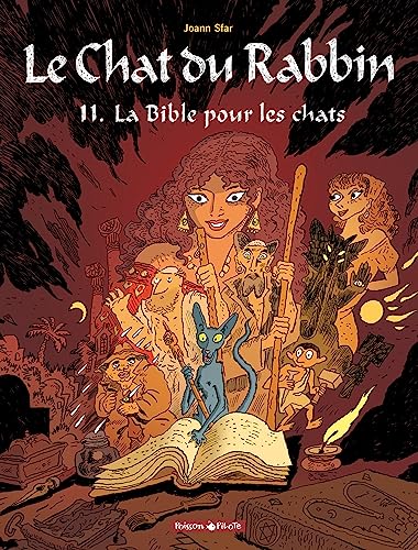 jaquette livre Le Chat Du Rabbin Tome 11 - La Bible Pour Les Chats